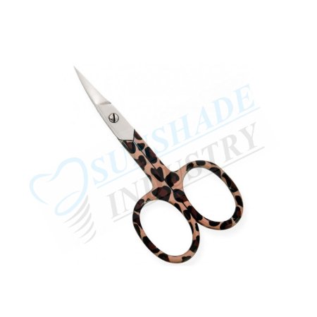  Professional Multi-Colored Curved Nail Scissors – Salon Grade Manicure Scissors 